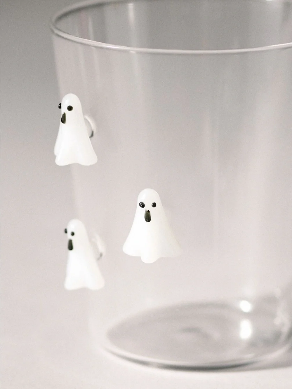 Anthropologie 3D Halloween Icon Juice Glass